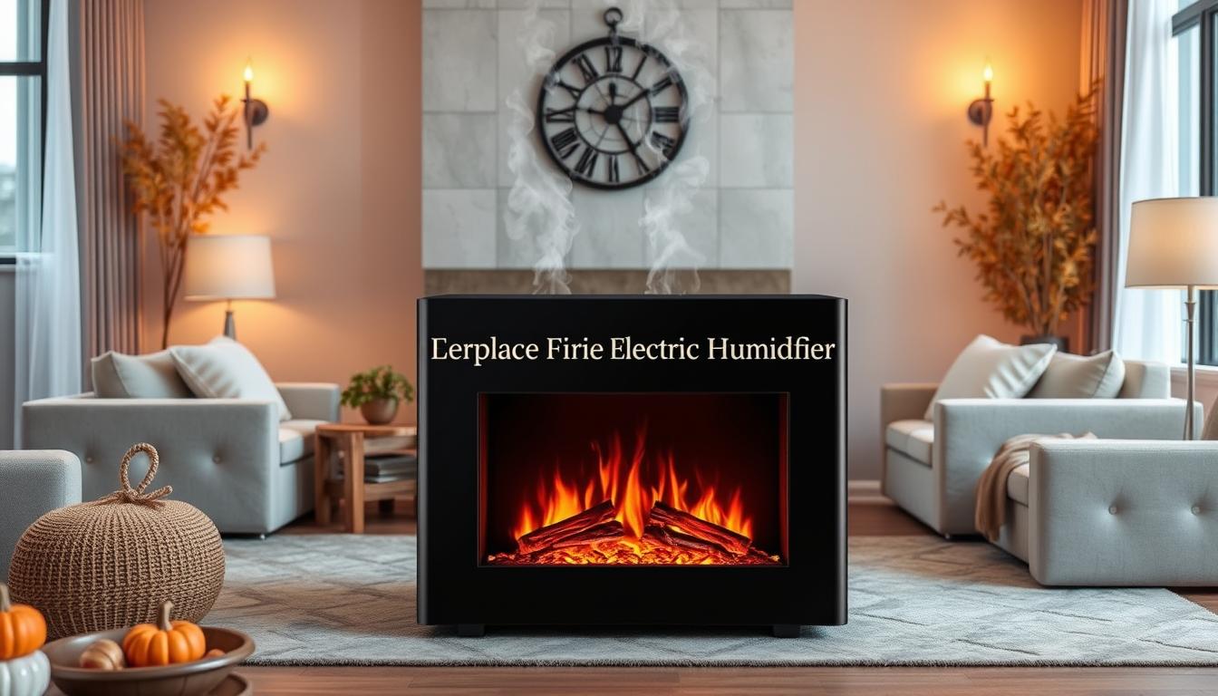 Electric Fireplace Humidifier – Cozy Ambiance & Comfort