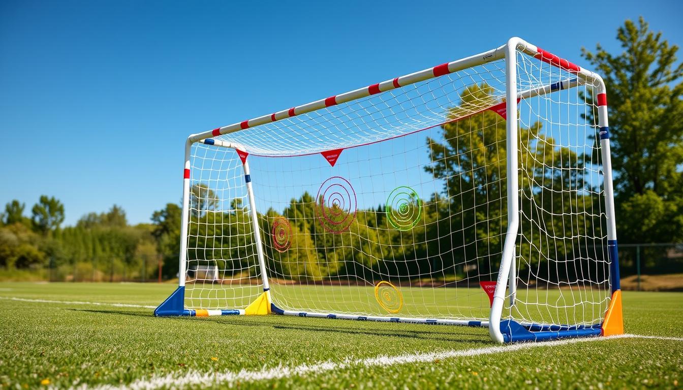 Football Training Target Net, Portable Soccer Goal For Training