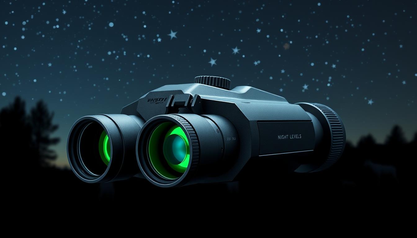 Night Vision Goggles: 7-Level IR with 984ft Range