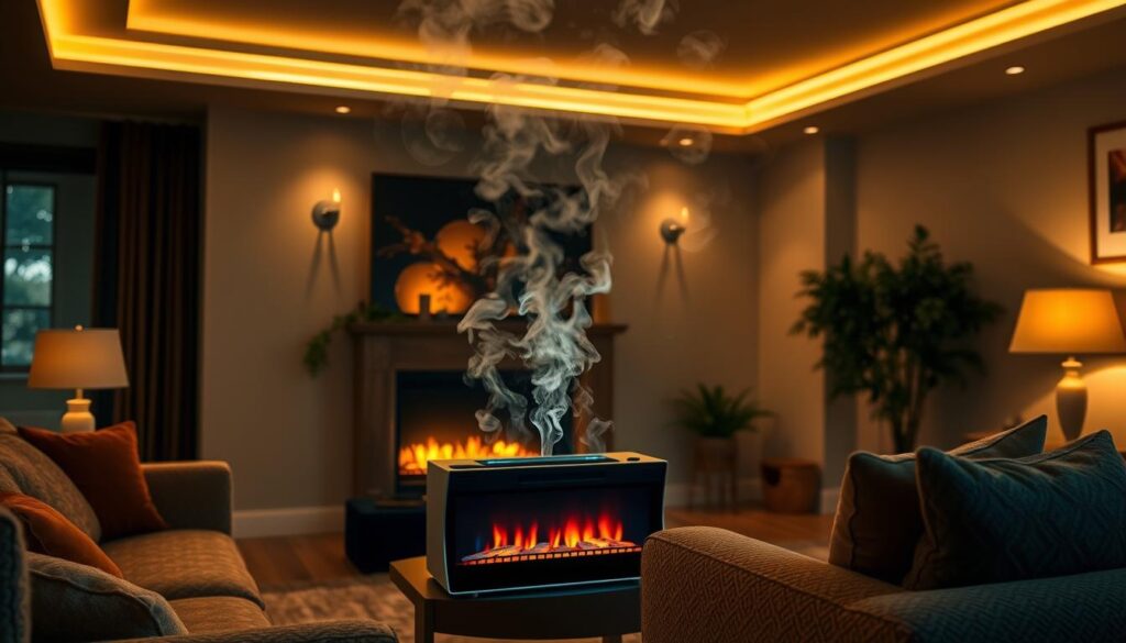 aromatic electric fireplace experience