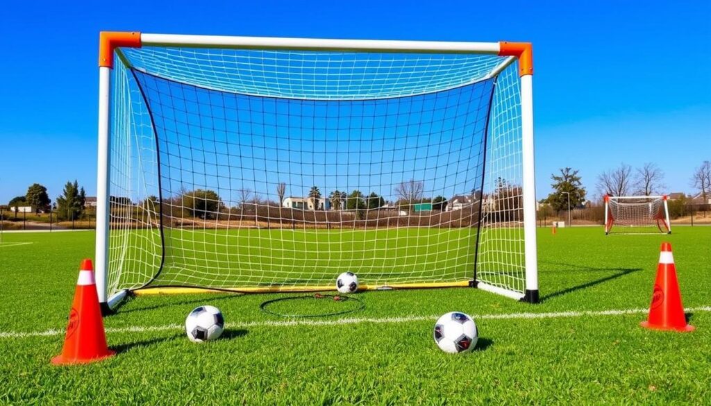 football training target net