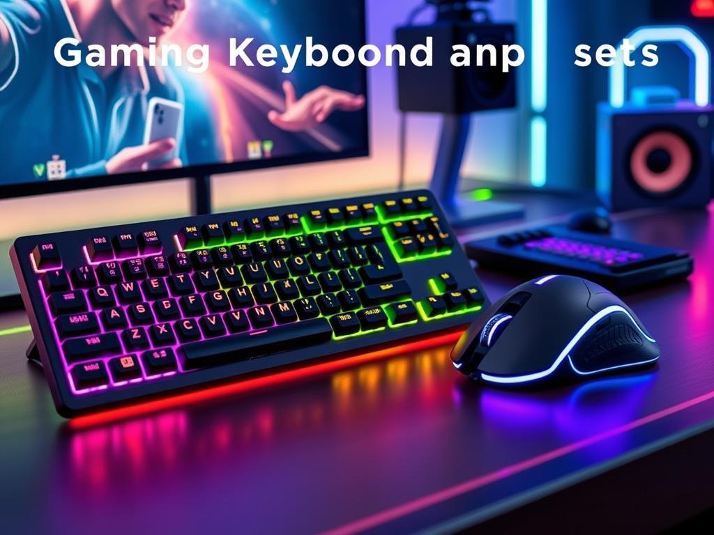 wireless gaming keyboard and mouse combo